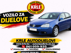 GOLF 5 2.0 SDI DIJELOVI KRLE AUTOOTPAD AUTO OTPAD