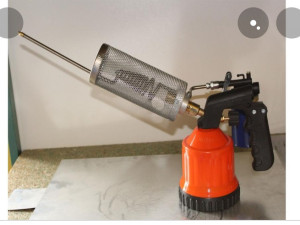 Dimni top sa inox cijevi, top protiv varoe