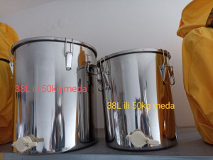 Kanta za med inox 78L ili 100kg meda