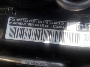 VW Motor 1.4 CUS 2014 god.