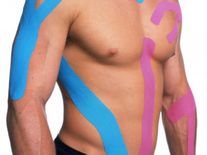 KINESIO Traka TAPE, KINEZIO TRAKE - PLAVA - 5cm x 5m