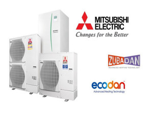 Mitsubishi toplotna pumpa Zubadan 23kw split sistem