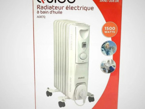 Radijator uljni 7 rebara Quigg AOR7Q 1500W