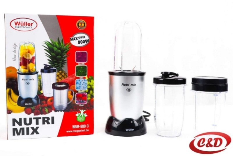 Nutri Mix Blender 800W 3 Posude NutriMix Blenderi OLX ba nutri-mix-blender-800w-3-posude-nutrimix-blenderi-olx-ba