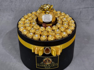 POKLON BOX - Grand ferrero box - Pokloni rodjendan zlat