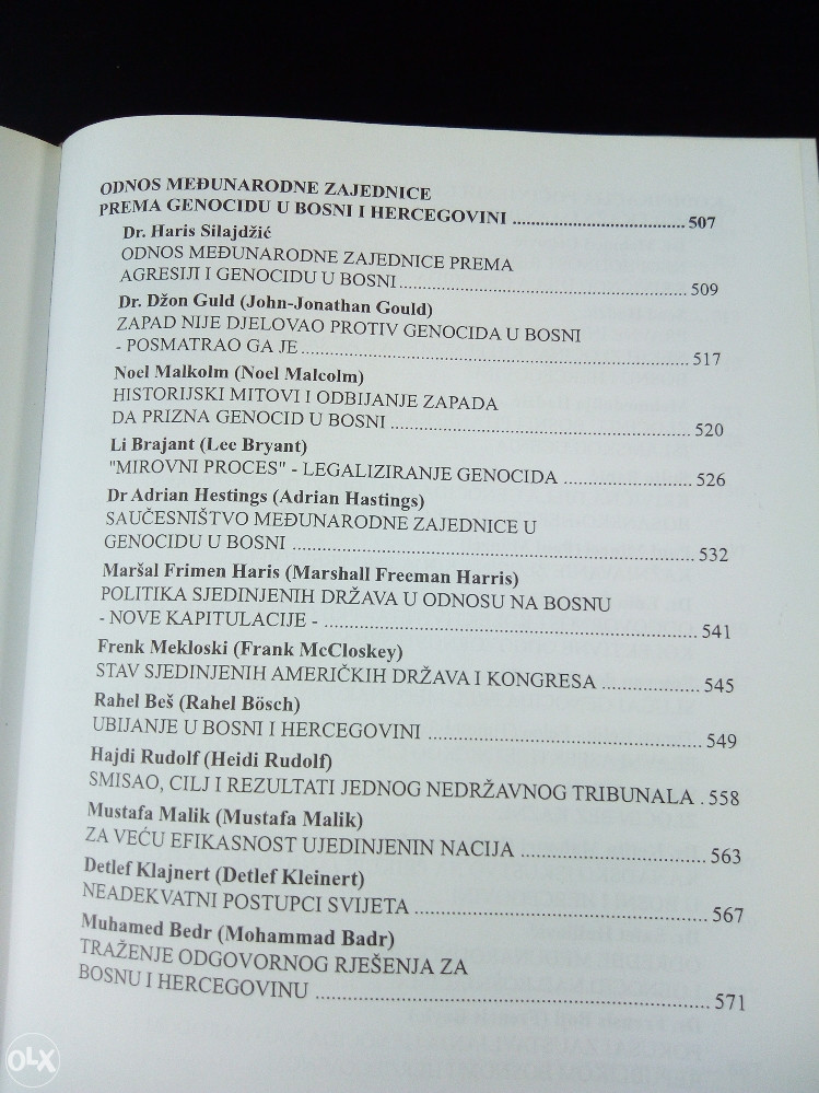 Smail Čekić GENOCID u Bosni i Hercegovini 1991-1995 Zbornik radov