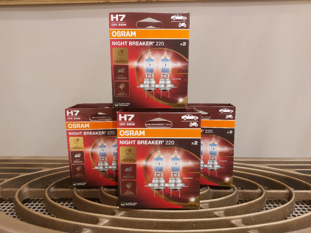 OSRAM NIGHT BREAKER 220 H7 H4 H11  +220% jače svjetlo  MODEL 2025
