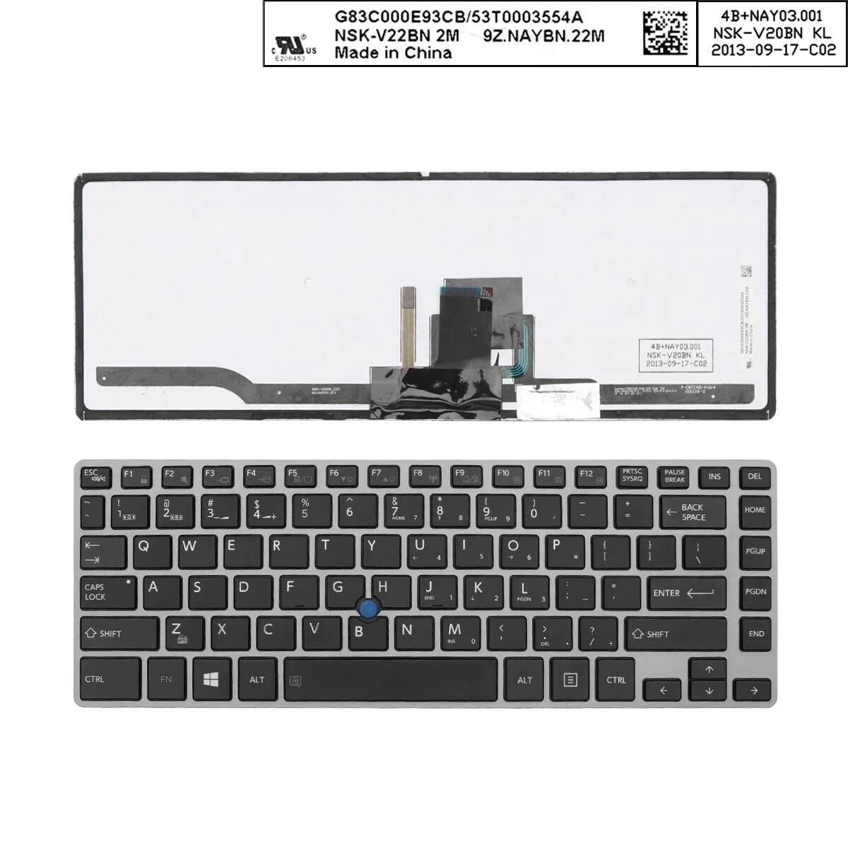 Tastatura za laptop Toshiba Tecra z40-a z40-b backlit