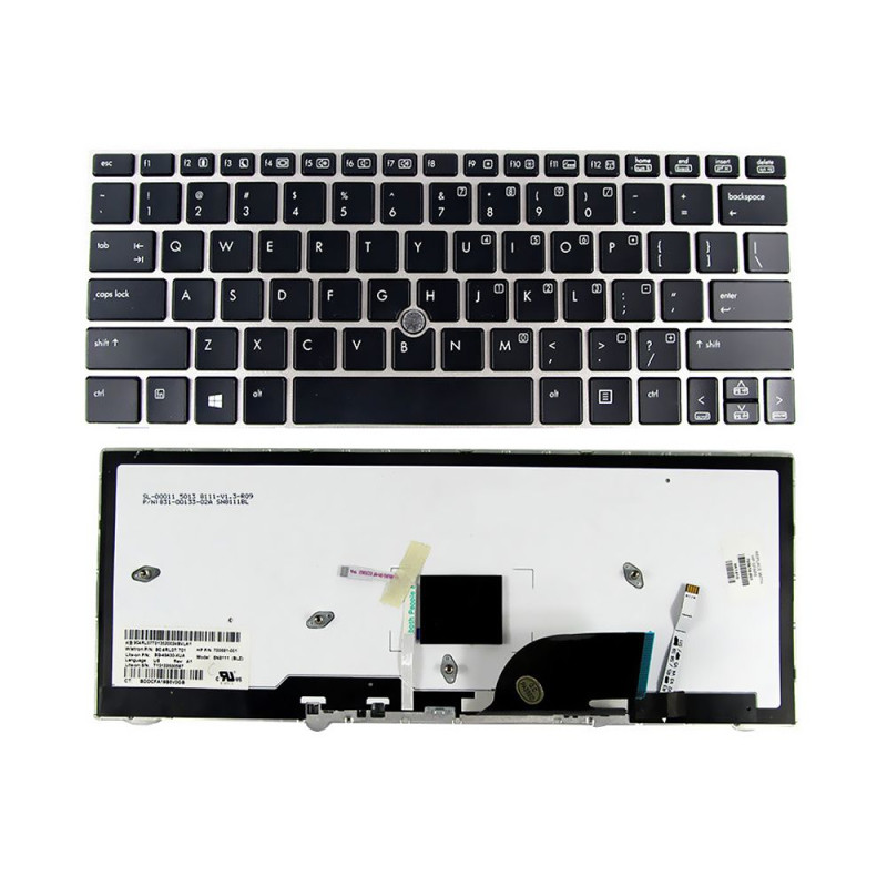 Tastatura za laptop HP 2170P SILVER backlit US