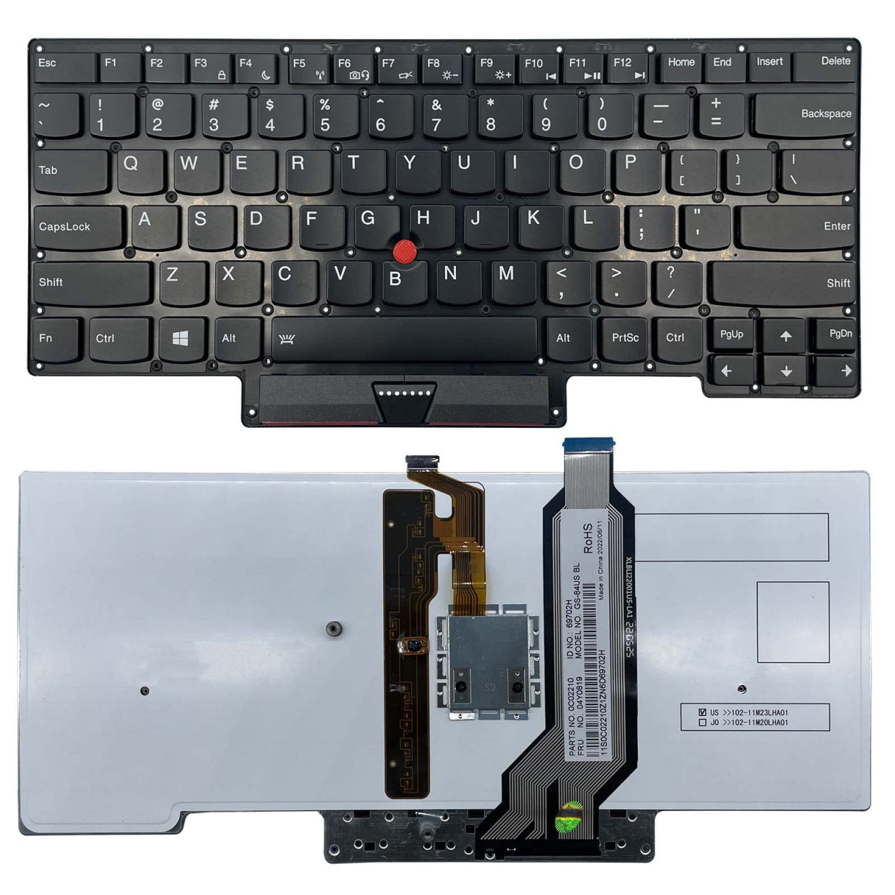 Tastatura za laptop Lenovo X1 Carbon 1 Gen 2013 Backlit