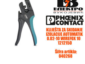 Kliješta za skidanje izolacije WIREFOX 10 Phoenix