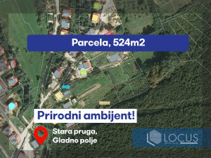 LOCUS prodaje: Zemljište 524m2, Gladno Polje, Ilidža
