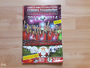 ALBUM-EUROPA CHAMPIONS 2013-2014-RAFO-POPUNJEN