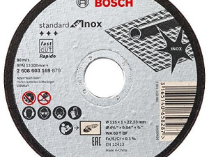 REZNA PLOCA 115x1x22.2mm ZA INOX Standard Bosch