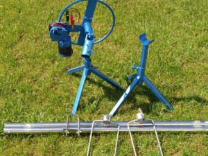 Inox Dvodjelni Razanj i Motor Okretac za Janjad/Prasad