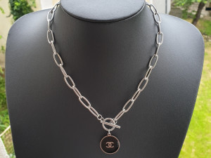 Ženski lančić s privjeskom, hirurški čelik