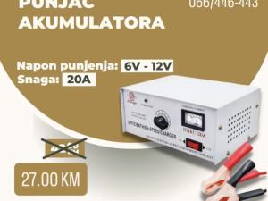 Ispravljac punjac 20A okretac razanj baterija 20 a