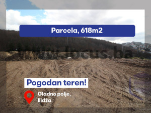 LOCUS prodaje: Zemljište 618m2, Gladno Polje, Ilidža