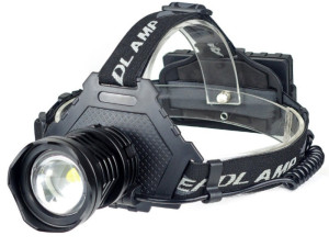 Naglavna led lampa domet 250m / Zoom / IP6 / P70