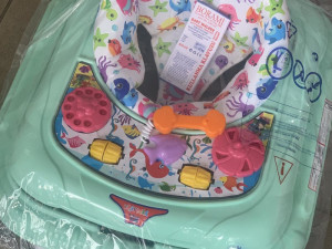 Hodalica / dubak za bebe prohodalica djecija Tirkizna