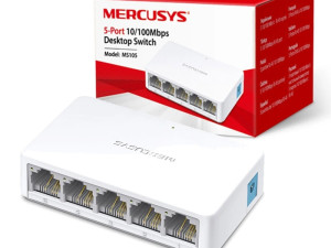 Mercusys 5-port 10/100M mini Desktop Switch
