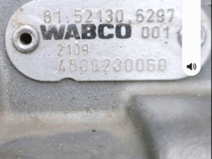 Djelovi man tgl podpedalni wabco ventil