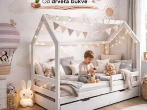 djeciji krevet kucica