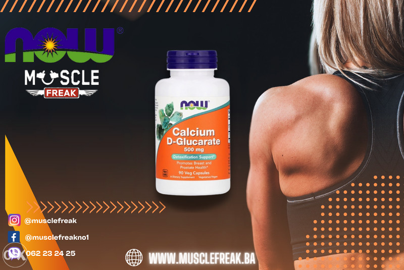 Now Foods Calcium D-Glucarate 500 mg -25%