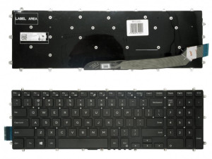 Tastatura za laptop Dell 7566 7567 5567 5568 BLACK US