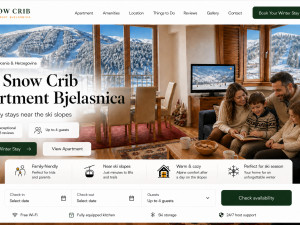 Porodični apartman Bjelašnica The Snow Crib Sarajevo Bjelasnica