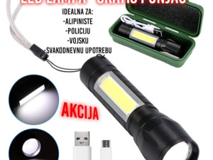 RUČNA LED LAMPA - DŽEPNA LAMPA