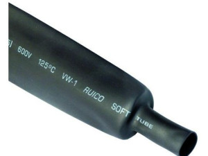 Bužir termoskupljajući ME-TSB 10/5mm 1m crni