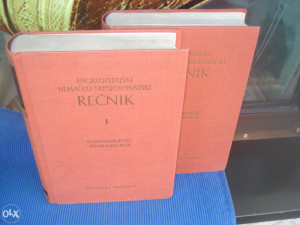 Enciklopedijski nemačko-srpskohrvatski rečnik I, II dio