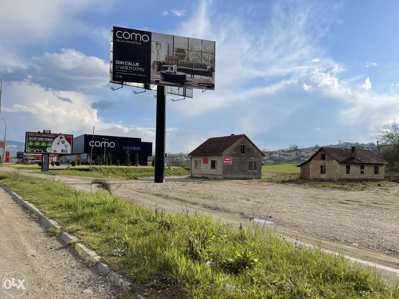 Banja Luka plac-zemljiste 5.500 m2 uz glavnu cestu-tranzit 5