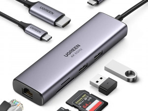 UGREEN Revodok USB C Hub 7 in 1