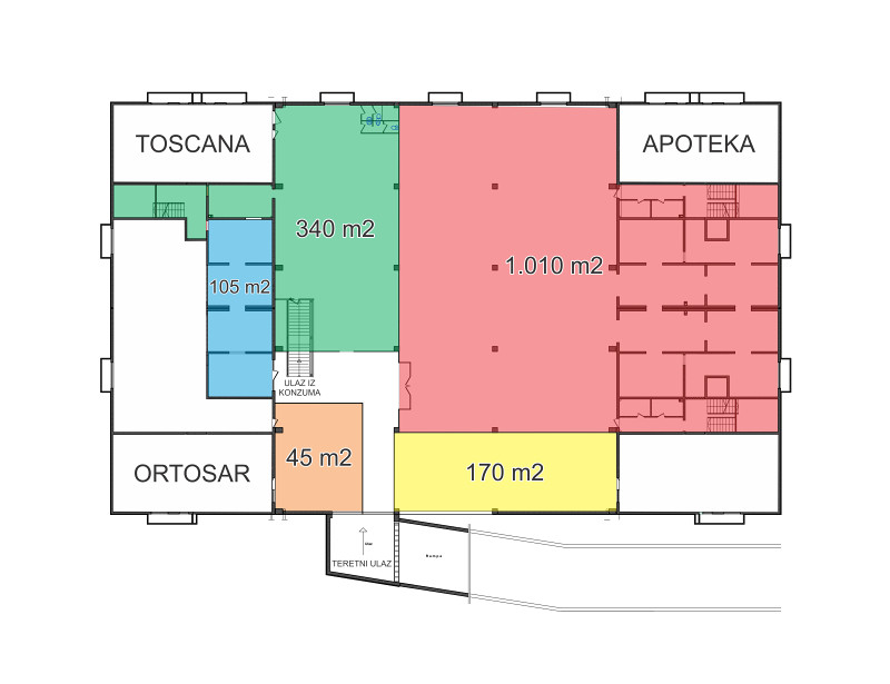 Poslovni prostor - 340 m2 - Tuzla - Irac 8