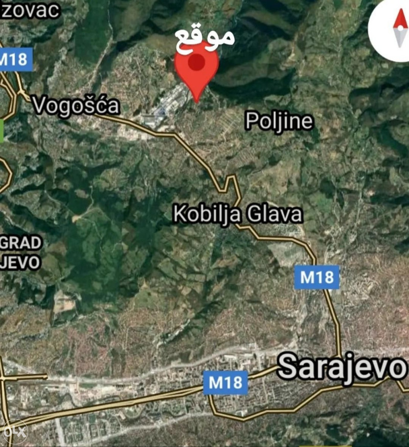 Zemljište Vogošća/Hotonj plac 3