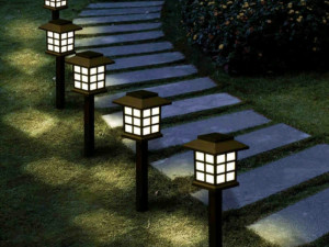 LED SOLARNA VRTNA LAMPA, RASVJETA 10kom