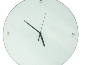 SAT STAKLENI 30CM SUBLIMACIJA