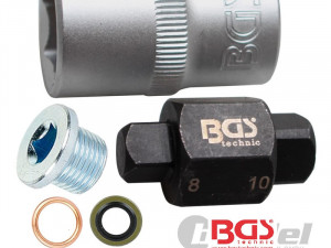 Ključ za karter 8 mm / 10 mm, četverokut (BGS 8991)