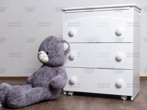 PAHULJA Bebi komoda za bebe sa kadicom i pultom