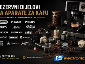 Dijelovi za aparate za kafu DeLonghi Philips Bosch Jura Melitta