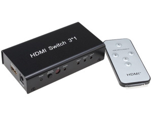 AGPtek 3 porta HDMI prekidač/prekidač, podrška za 3D, 3