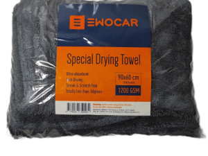 EWOCAR Ručnik Krpa Peškir za Sušenje Vozila 90x60cm