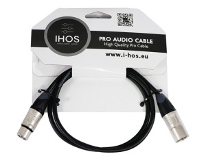Kabl za mikrofon Ihos IC-XLRS-1   1m
