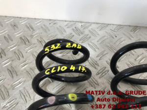 Spirala opruga ZADNJA Renault Clio 4 0,9 TCe 2017