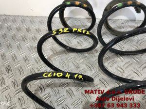 Spirala opruga PREDNJA Renault Clio 4 0,9 TCe 2017