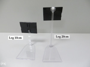 PVC nosač cijena sa stopom 10cm i 20cm