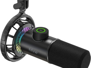 FIFINE K658 USB gaming mikrofon , RGB Dynamic mikrofon