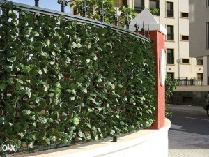 OGRADA UMJETNA OD LIŠĆA LIŠĆE UMJETNO  BRŠLJAN 1X3M